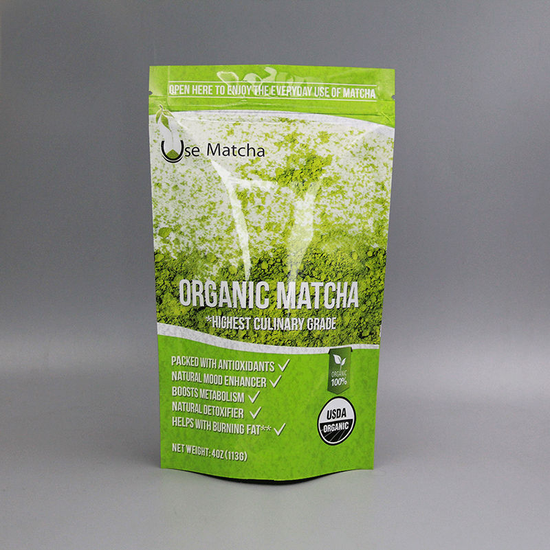 Wholesale matcha tea powder bag