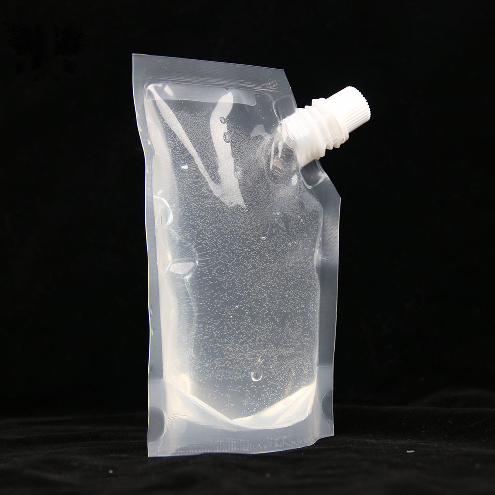 250ml stand up plastic juice spout bag