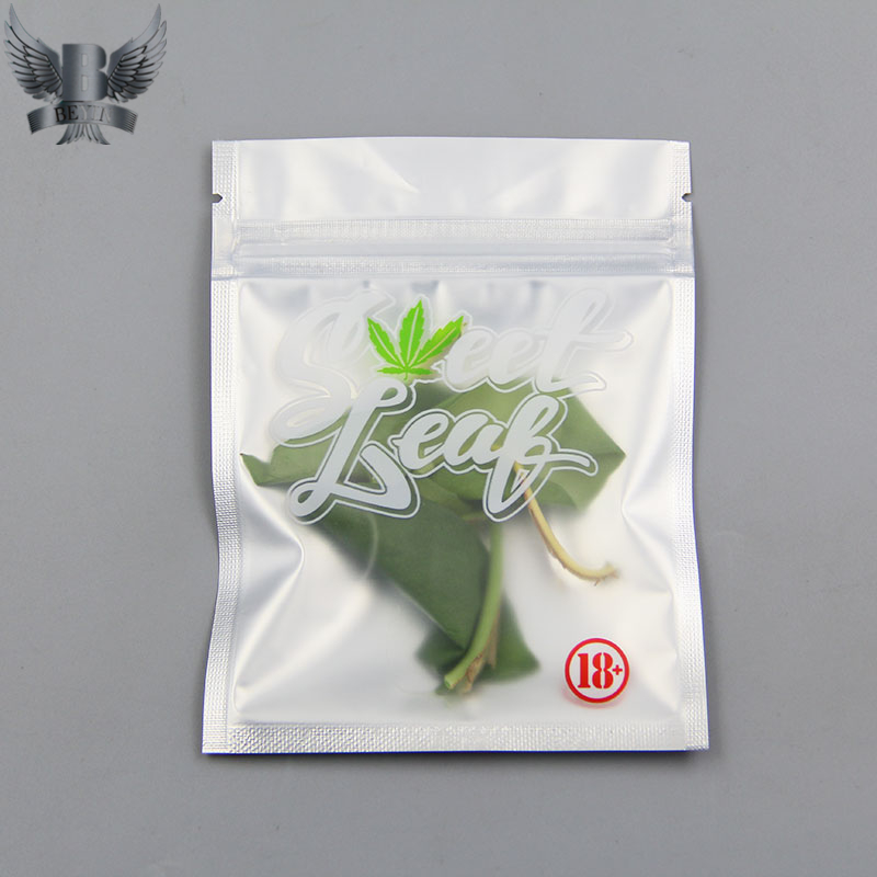 pre-roll cannabis transparent packaging bags