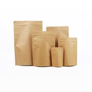 Kraft stand up pouches