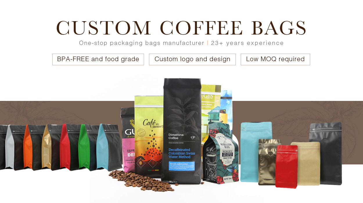 custom coffee packaging